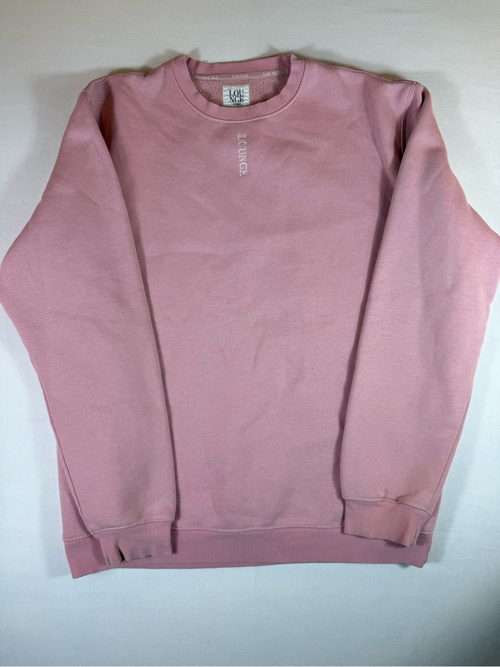 Lounge Pink Crewneck Sweatshirt - Women's Classic Fit